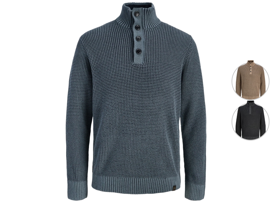 Jack & Jones Ethan Knit High Neck Pullover für nur 20,90€