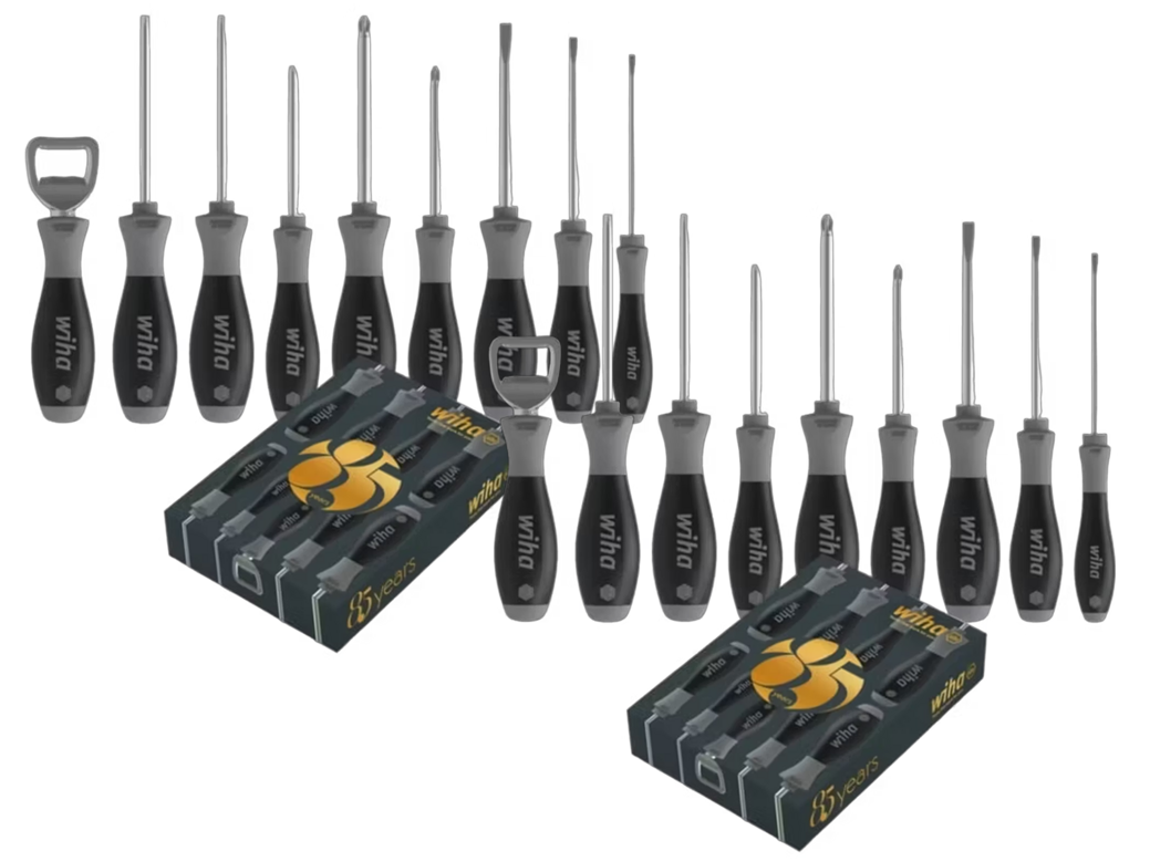 2x Wiha SoftFinish Schraubendreher-Set für nur 35,90€