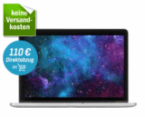 Apple MacBook Pro Retina MF841D/A (Notebook 13“ Core i5 512GB 8GB) für nur 1649,- Euro inkl. Versand