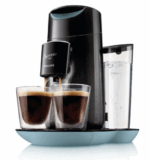 Blitzangebot! Philips Senseo HD7870/60 Twist (Kaffeepadmaschine,1450 Watt, Touchpanel), schwarz/blau für nur 62,- Euro inkl. Versand