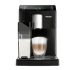 Phi­lips HD8834/ 01 3100 Serie Kaf­fee­voll­au­to­mat, in­te­grier­te Milch­ka­raf­fe, schwarz für nur 333,- Euro inkl. Lieferung