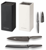 Echtwerk Messerblock „Square“ inkl. 3 verschiedene „Blacksteel“ Stahl Messer für nur 34,99 Euro inkl. Versand