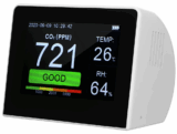 3,5-Zoll-Digital 3-in-1-Multifunktions-Luftqualitätsdetektor mit Temperatur-Feuchtigkeits-Monitor Innen/Außen und CO2-Meter für nur 23,92€ bei Prime inkl. Versand