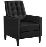 Yaheetech verstellbarer TV Relaxsessel mit Liegefunktion aus Kunstleder in schwarz für nur 79,99€ inkl. Versand
