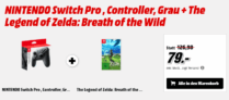 Nintendo Switch Pro Controller + Zelda: Breath of the Wild für nur 79,- Euro inkl. Versand