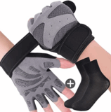 Rongli Trainingshandschuhe Kraftsport mit Silikon Polsterung für nur 6,49 Euro