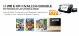 NINTENDO Wii U Mario Kart 8 + Splatoon Premium Pack + Animal Crossing: Amiibo Festival Schwarz für nur 269,- Euro inkl. Versand