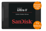 SANDISK SDSSDHII-240G-G25 ULTRA II SSD für nur 69,- Euro inkl. Versand