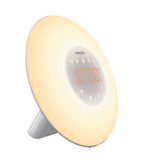 Philips HF3506/05 Wake-up Light LED, Aufwachen mit Licht, 2 natürlichen Wecktöne, silber für nur 58,79 Euro inkl. Versand