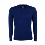 Tom Tailor Herren Pullover Basic V-Neck Sweater in Mysterious Blue Melange in den Größen S-XXL für je nur 18,85 Euro inkl. Versand