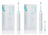 2x Happybrush elektrische Schallzahnbürste weiss IPX7 + 4 Ersatzbürsten für nur 29,99 Euro inkl. Versand