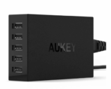AUKEY Ladegerät 5 Ports USB Ladeadapter 25W für Smartphones & Tablets für nur 9,99 Euro
