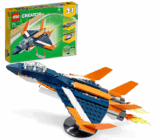 LEGO 31126 Creator 3-in-1 Überschalljet für nur 14,41€ bei Prime inkl. Versand