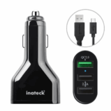 Inateck Kfz-Ladegeräte – z.B. Inateck Quick Charge 2.0 30W 3-Port USB Kfz-Ladegerät für nur 14,29 Euro bei Prime inkl. Versand