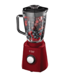 Blitzangebot! Russell Hobbs 18996-56 Desire Glas-Standmixer 750 Watt, bis zu 26.000 U/min mit Glasbehälter (1,5 l) in rot für nur 33,50 Euro inkl. Versand