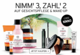 3 für 2 Aktion auf alles außer Neuheiten bei The Body Shop