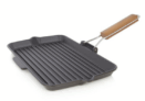 Fontignac by Zwilling Gusseisen-Grillpfanne mit Holzgriff 32 x 21 cm für nur 17,99 Euro inkl. Versand