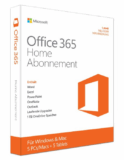 Microsoft Office 365 Home Jahresabonnement PC und MAC mit 5 Lizenzen nur 45,- Euro inkl. Versand