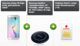 Nochmal günstiger! Vodafone Smart L Junge Leute mit Samsung Galaxy S6 Edge 64GB und Samsung Induktive Ladestation für nur 34,99 Euro im Monat + je nach Gerät ab 1,- Euro Zuzahlung