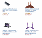 20% Rabatt auf alles im Amazon-Shop von Joly Joy