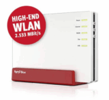 AVM FRITZ!Box 7580 WLAN Router mit Modem Integriertes Modem: VDSL, ADSL 2.4 GHz, 5 GHz 2.5 Gbit/s für nur 149,- Euro inkl. Versand