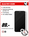 Nur bis 9 Uhr! ALCATEL POP 4 8GB (Dual SIM) + Adidas Fußball für nur 89,- Euro inkl. Versand