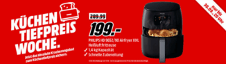 MediaMarkt Tiefpreisspätwoche mit verschiedenen Produkten für die Küche