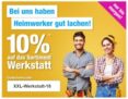Nur 2 Tage lang: 10% Rabatt auf die Kategorie Werkstatt bei GartenXXL