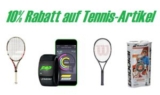 10% Extrarabatt durch einen Gutscheincode auf ausgewählte Tennis Artikel bei Engelhorn!