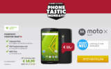Sparhandy: Vodafone Smart M mit dem neuen Motorola Phablet Moto X Play für 14.99 Euro im Monat + einmalig 15,- Euro Zuzahlung!