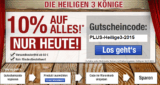Plus.de – 10% Gutschein auf Alles – nur heute