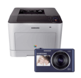 Samsung CLP-680DW Farblaser-Drucker + DV150F Digitalkamera + Samsung Galaxy Pocket Plus Smartphone für nur 298,63 Euro inkl. Versand
