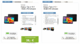 Vodafone Mobile Internet Flat 42,2 SIM + Samsung Galaxy Tab 4 10.1 16GB LTE + Samsung Galaxy Tab 4 10.1 16GB Wifi für 24,99 Euro im Monat