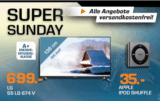Saturn Super Sunday! Die Saturn-Angebote vom heutigen Sonntag im Überblick!
