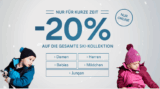 20% Rabatt auf die gesamte Ski-Kollektion + 10% Newslettergutschein und kostenfreier Versand bei C&A!