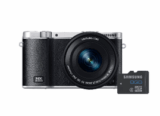 SAMSUNG NX 3000 + 16-50mm Objektiv + 8GB Speicherkarte schwarz für nur 222,- Euro bei Abholung