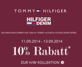 Großer Summer Sale bei Engelhorn mit 10% Rabatt auf die neue H/W Kollektion von Hilfiger Denim und Tommy Hilfiger