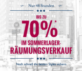 Großer 48 Stunden Sale mit Rabatten von bis zu 70% + 10% Newsletter Gutschein!