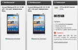E-Plus Mein BASE Internet 11 Tarif mit 2x Huawei Mediapad M1 8.0 16 GB bei Handyflash für 11,- Euro im Monat + 1,- Euro Zuzahlung