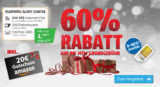 Endet gleich! Klarmobil AllNet Starter24 Tarif mit 200 Minuten, 100 SMS und 400 MB Daten für nur 3,95 Euro monatlich + 20,- Euro Amazon Gutschein!