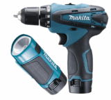 Makita DF330DWLJ Blau/Schwarz Akku-Bohrschrauber mit Lampe für nur 102,89 Euro inkl. Versand