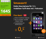 Mit Gewinn! Kostenlosen Vodafone-Tarif ohne Fixkosten abschließen – ein Nokia Asha 230 für nur 1,- Euro dazu