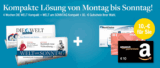 Miniabo! WELT am SONNTAG 4 Wochen für nur 18,90 Euro + 10,- Euro Amazon/Mediamarkt/BestChoice Gutschein