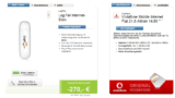 Vodafone Mobile Internet Flat 21,6 mit 3GB (bis zu 50Mbit/s) für effektiv nur 3,74 Euro pro Monat