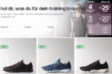 Jetzt mit bis zu 25% Rabatt auf über 1800 Trainingsartikel