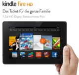 Bestpreis! Das Kindle Fire HD-Tablet WiFi in 8GB nur 79,- Euro – in 16GB nur 109,- Euro