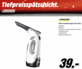 Tiefpreisspätschicht! KÄRCHER Akku-Fenstersauger WV 2 Plus für nur 39,- Euro inkl. Versand
