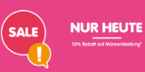 Winterzeit! 50% Rabatt auf HErrenmode im NKD Onlineshop