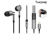 1MORE In-Ear-Kopfhörer mit Dreifach-Treiber und Lightning Anschluss für 49,95 Euro
