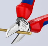 KNIPEX Seitenschneider schwarz atramentiert, mit Mehrkomponenten-Hüllen 140 mm für nur 17,23€ bei Prime inkl. Versand